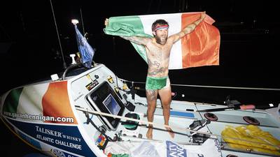Rower Gavan Hennigan smashes Irish record for Atlantic crossing