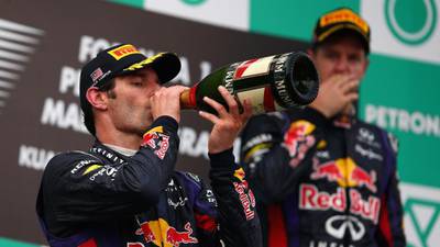 Red Bull expect Webber to see out the season