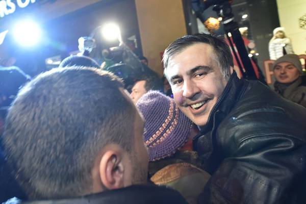 Saakashvili plans new protests in Ukraine following his release