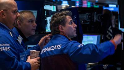 World stocks edge up in cautious trade