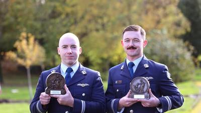 Air Corps pilots who glided stricken plane back to base among Defence Forces awards recipients