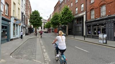 Dublin’s Parliament Street  to be made ‘traffic free’ for three evenings a week 