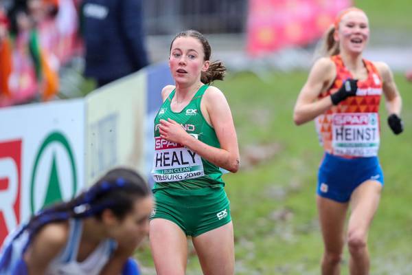 Sarah Healy warms up nicely for European Under-20 Championships