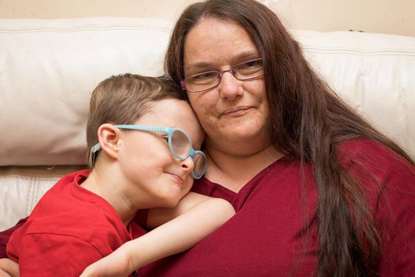 Mother has to check son at school to ensure he’s not at risk