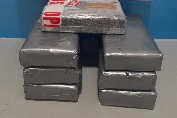 Man charged over discovery of nearly 8kg of cocaine at Dublin Airport 