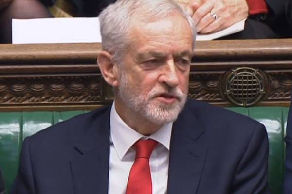 Jeremy Corbyn accused of calling Theresa May ‘stupid woman’