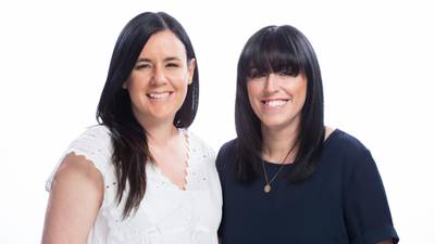 Entrepreneur of the Year award finalists Aoife Lawler and Niamh Sherwin Barry, The Irish Fairy Door Company