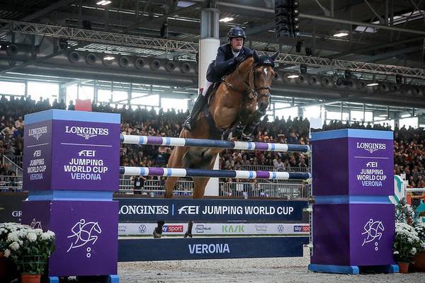 Equestrian: Darragh Kenny edged out in Verona