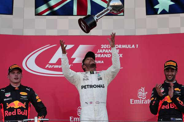 Lewis Hamilton wins fourth Japanese Grand Prix to close in on title