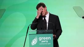Eamon Ryan says Green Party’s job is to ‘hold the centre ground’ but space is getting tighter