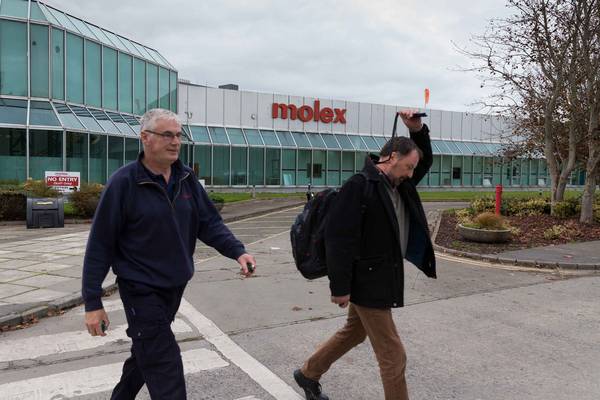 Molex to close Irish subsidiary in Shannon with loss of 500 jobs