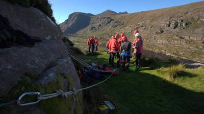 Woman rescued after spending night on Kerry mountain
