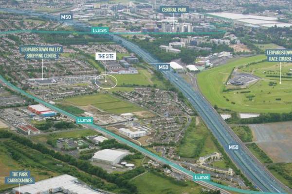 Site near M50 with nursing home permission for €3.6m