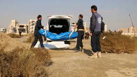 Over 500 bodies exhumed from Syrian mass grave in Raqqa