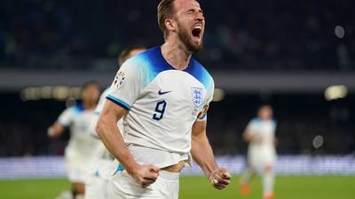 Record-breaking Harry Kane gives England the edge against Italy 