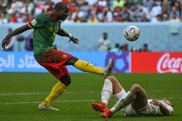 Vincent Aboubakar inspires Cameroon rally in 3-3 draw with Serbia