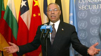 Colin Powell’s death sparks complex array of blame and praise