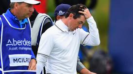 Rory McIlroy misses the cut as Harrington leads in Scotland