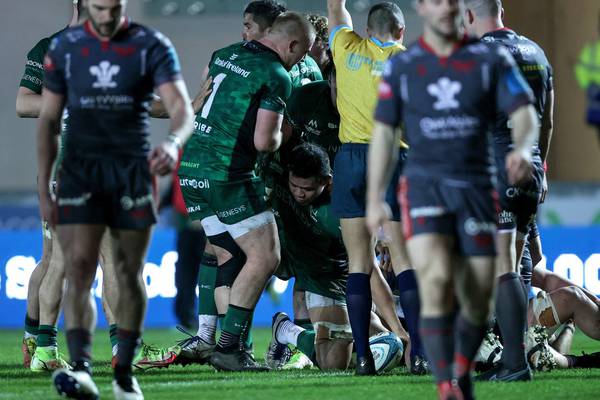 Jack Carty kicks Connacht to first victory in Llanelli since 2004