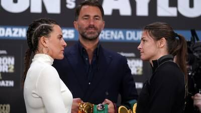 Katie Taylor: ‘I hate all these press conferences...there’s nothing to say, I’m just ready to fight’