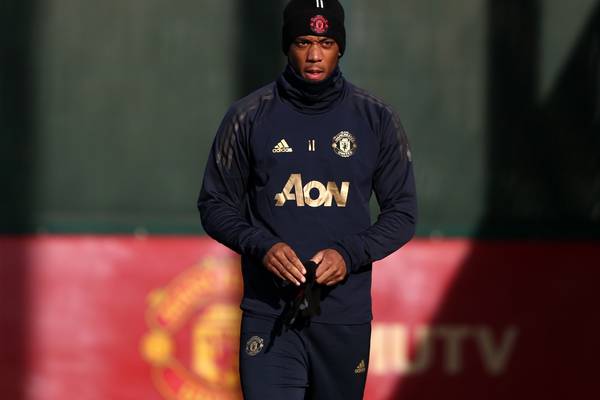 Anthony Martial could return to face Liverpool