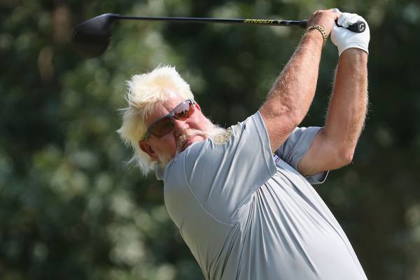Different Strokes: John Daly needs work on his pitching, on the baseball mound