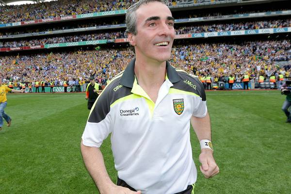 Jim McGuinness happy to go outside his comfort zone in US