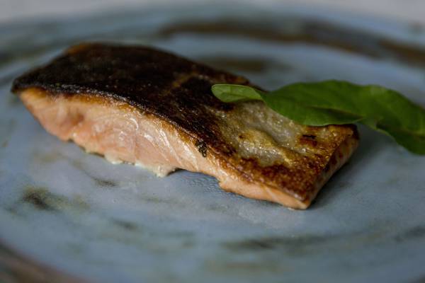 With salmon, go wild if you can but keep it simple