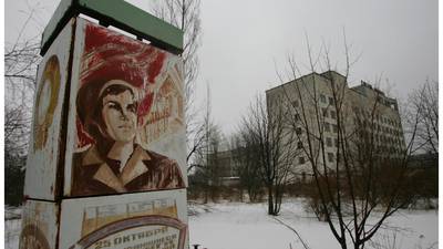 Drinking radioactive poison at  the Chernobyl hotel