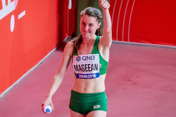 Ciara Mageean breaks Irish indoor 1,500m record in Boston