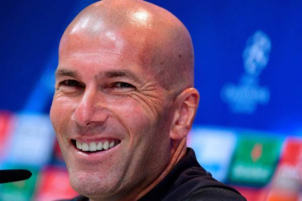 Zidane says  Real Madrid will not sit on lead against Atlético