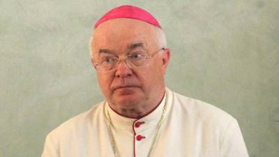 Ex-nuncio falls ill before start of child abuse trial