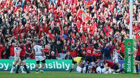 Thomond Park roars as four-try Munster rout  Toulouse