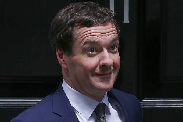 George Osborne to stand down as MP ‘for now’