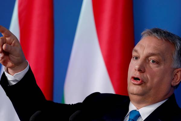 Hungary's Orban eyes EU takeover by anti-immigration parties