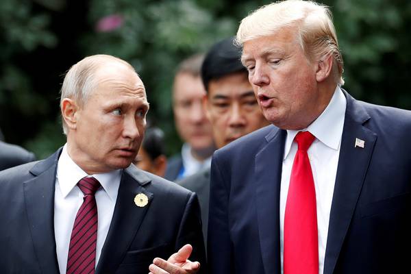 Maureen Dowd: Why does Trump insist on hugging Putin the menace?