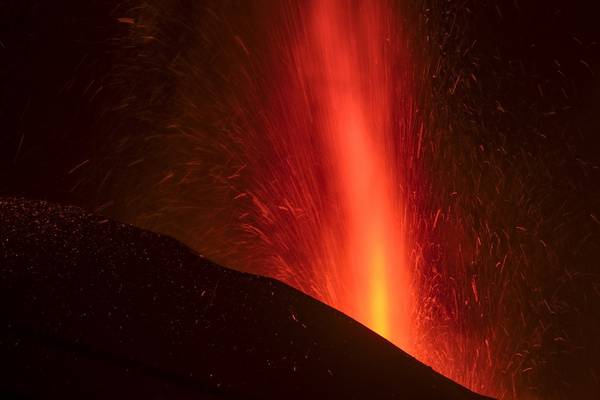 Lava from La Palma volcano quickens pace towards sea