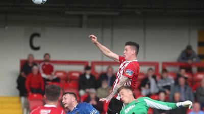 Parkhouse’s first-half double does the job for Derry