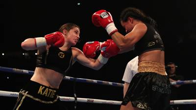 Katie Taylor makes it two wins from two in stunning fashion