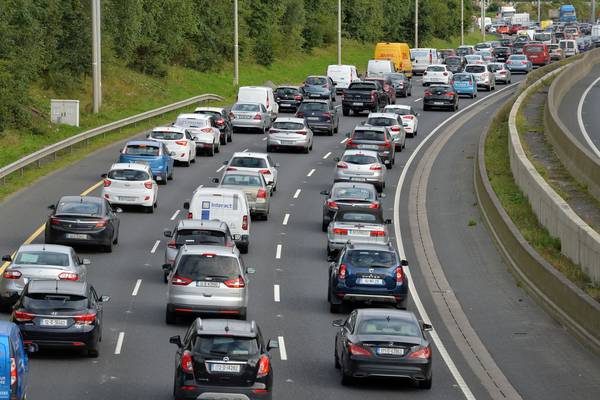 Man (70) dies after crash with lorry on M50 motorway