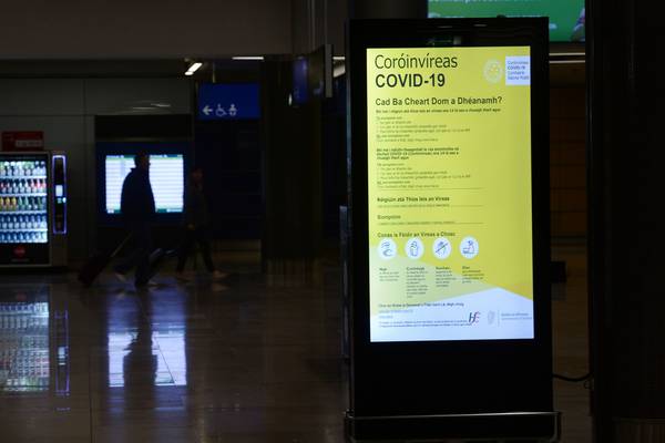 Coronavirus: Only 4,100 calls made to check up on 60,000 arrivals to Dublin Airport