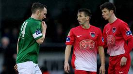 Cork City edge Bray after controversial sending off