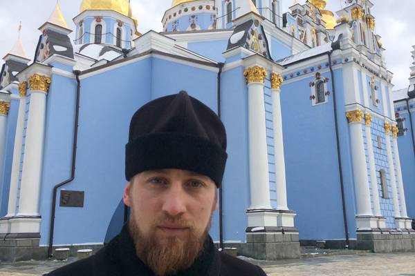 Ukraine: Return to monastery that became a morgue