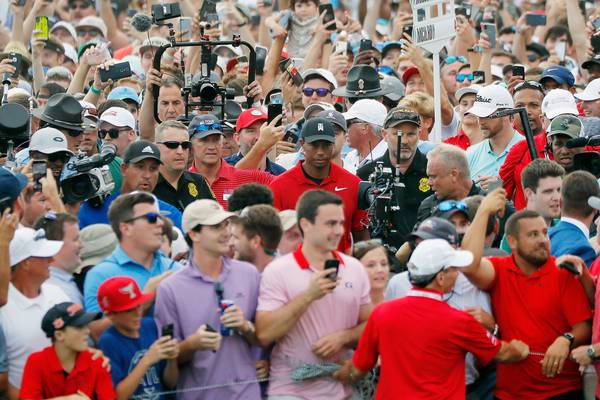 The Tiger effect as powerful as ever as fans flock to watch Woods