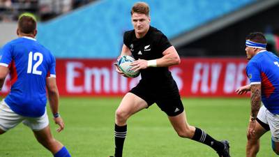 All Black Jordie Barrett ejected from MCG for ‘behaviour’ issue