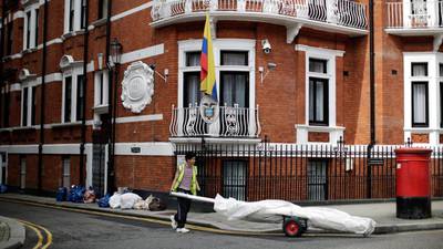 Assange’s confinement enters year two in Ecuador’s embassy