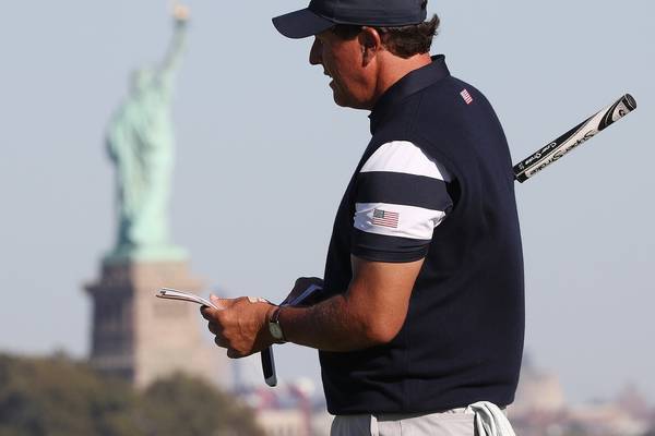 US race into the lead after first day of Presidents Cup