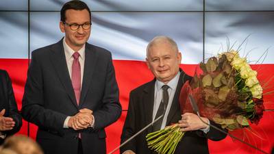 Kaczynski returns to frontline Polish politics in cabinet shake-up