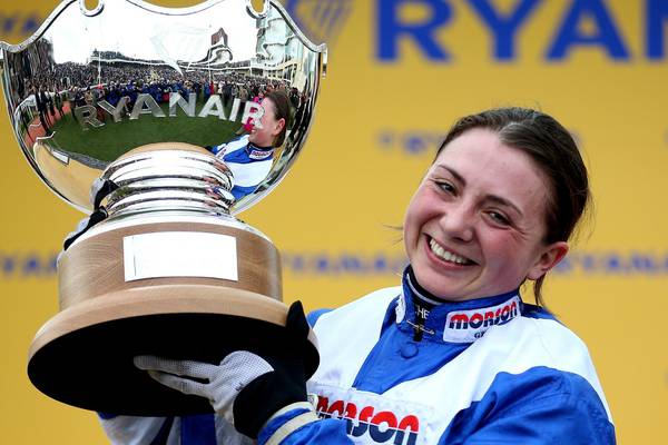 Bryony Frost to miss Grand National with broken collarbone
