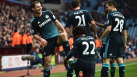 Chelsea survive scare to see off Aston Villa